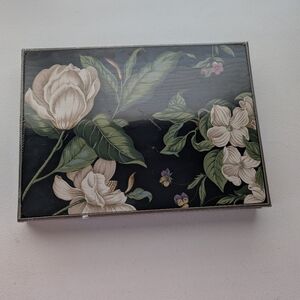 NEW Colonial Williamsburg Black Garden Placemats Set 4